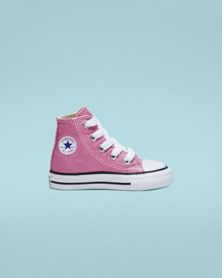 Tenisi Inalti Baieti Converse Chuck Taylor All Star Clasici Roz | RO AOIPW365